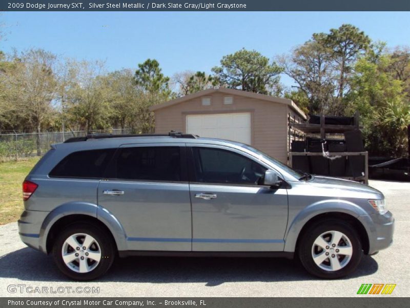 Silver Steel Metallic / Dark Slate Gray/Light Graystone 2009 Dodge Journey SXT