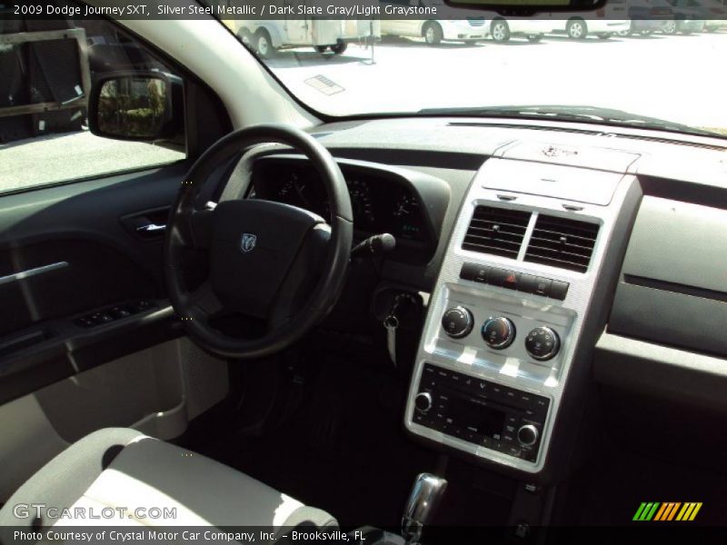 Silver Steel Metallic / Dark Slate Gray/Light Graystone 2009 Dodge Journey SXT