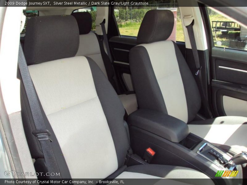Silver Steel Metallic / Dark Slate Gray/Light Graystone 2009 Dodge Journey SXT