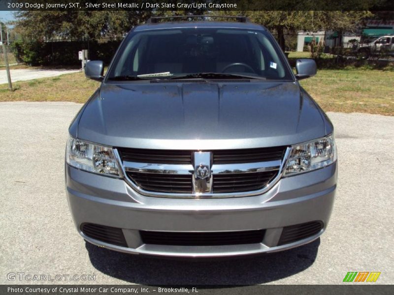 Silver Steel Metallic / Dark Slate Gray/Light Graystone 2009 Dodge Journey SXT