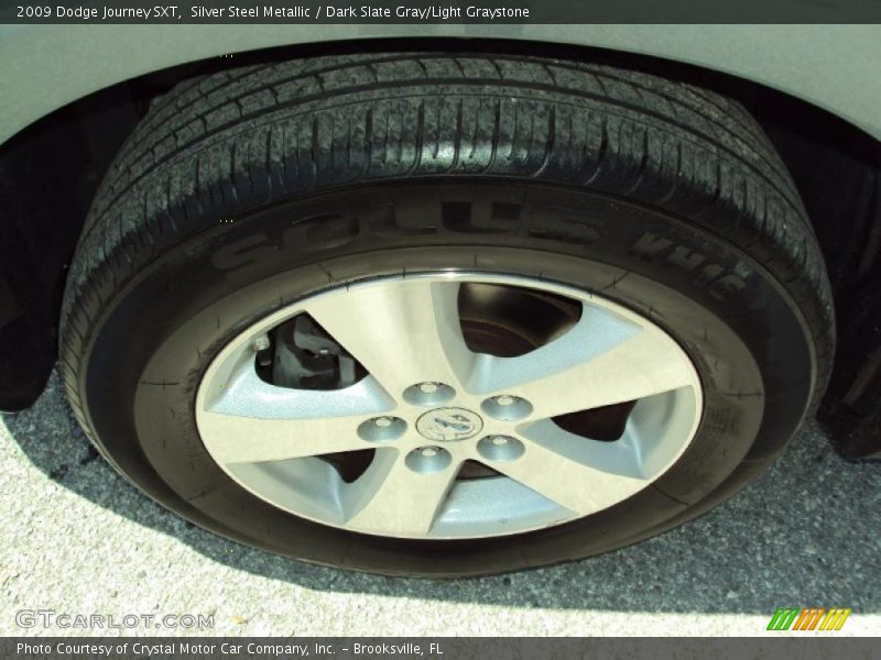 Silver Steel Metallic / Dark Slate Gray/Light Graystone 2009 Dodge Journey SXT