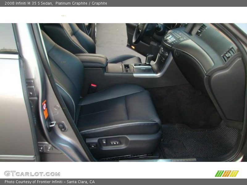 Platinum Graphite / Graphite 2008 Infiniti M 35 S Sedan