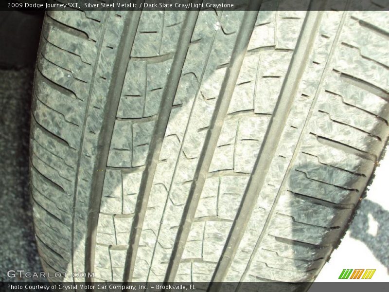 Silver Steel Metallic / Dark Slate Gray/Light Graystone 2009 Dodge Journey SXT