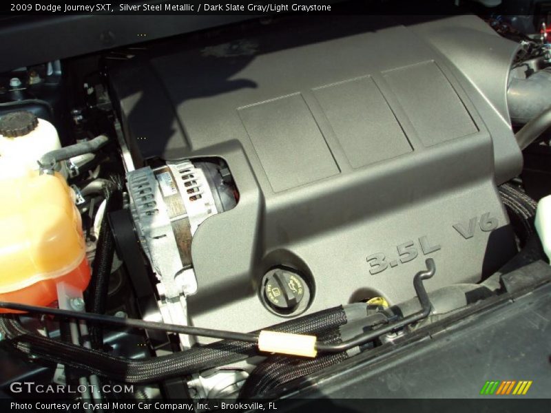 Silver Steel Metallic / Dark Slate Gray/Light Graystone 2009 Dodge Journey SXT