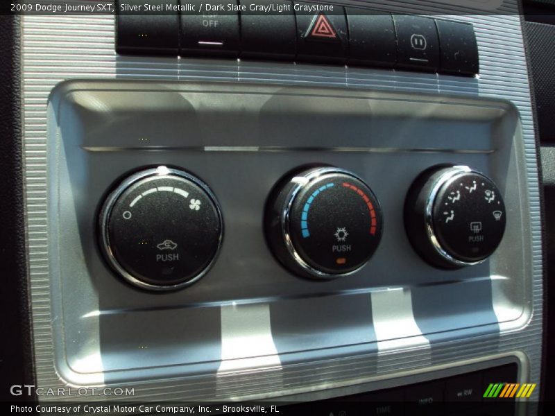 Silver Steel Metallic / Dark Slate Gray/Light Graystone 2009 Dodge Journey SXT