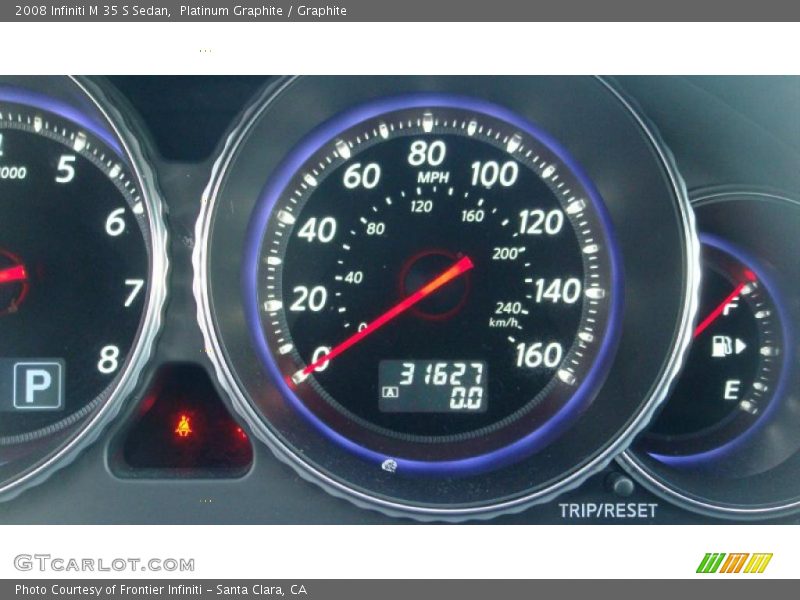 Platinum Graphite / Graphite 2008 Infiniti M 35 S Sedan