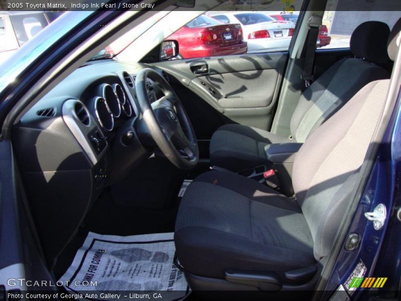 Indigo Ink Pearl / Stone Gray 2005 Toyota Matrix