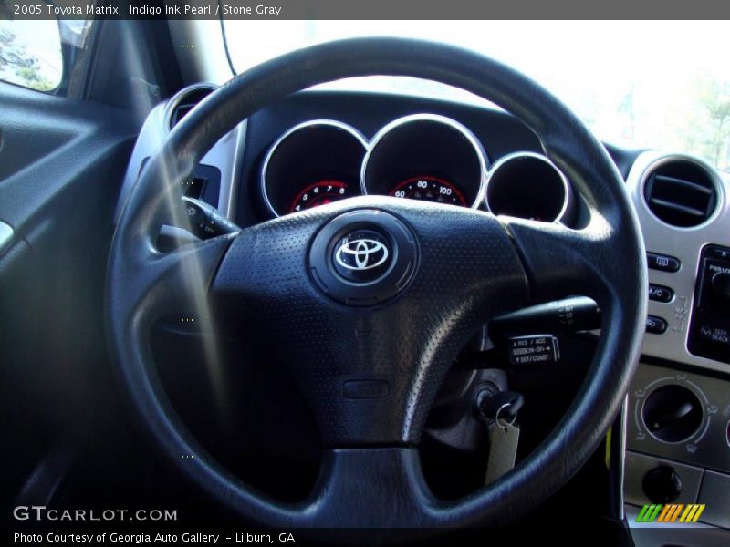 Indigo Ink Pearl / Stone Gray 2005 Toyota Matrix