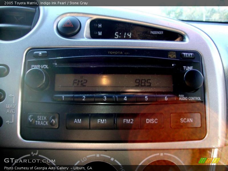 Indigo Ink Pearl / Stone Gray 2005 Toyota Matrix