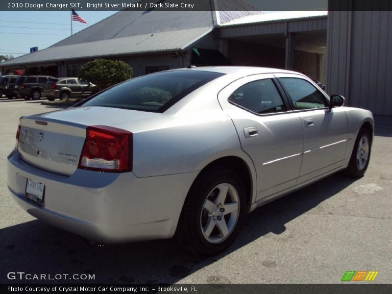 Bright Silver Metallic / Dark Slate Gray 2010 Dodge Charger SXT