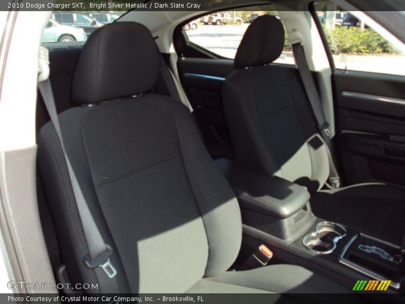 Bright Silver Metallic / Dark Slate Gray 2010 Dodge Charger SXT