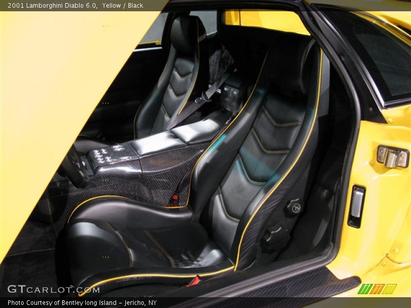  2001 Diablo 6.0 Black Interior