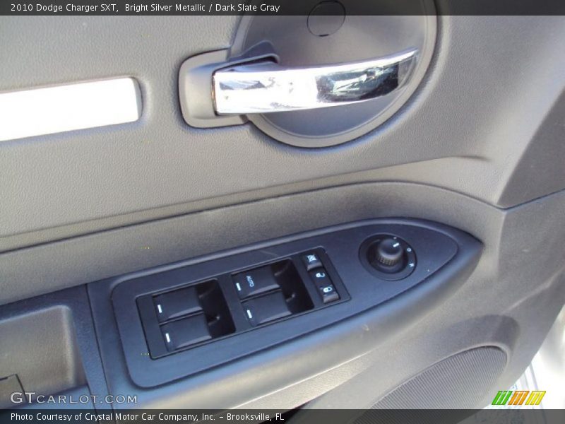 Bright Silver Metallic / Dark Slate Gray 2010 Dodge Charger SXT
