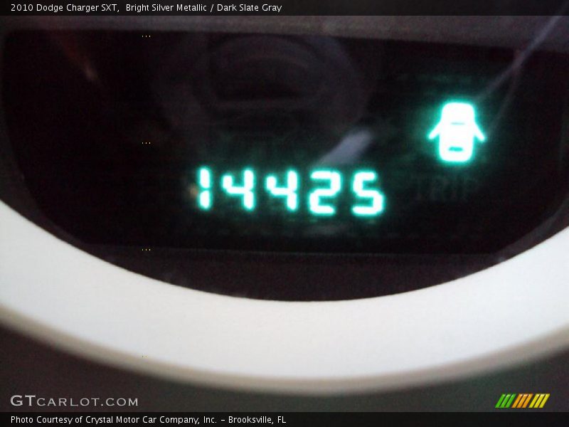 Bright Silver Metallic / Dark Slate Gray 2010 Dodge Charger SXT