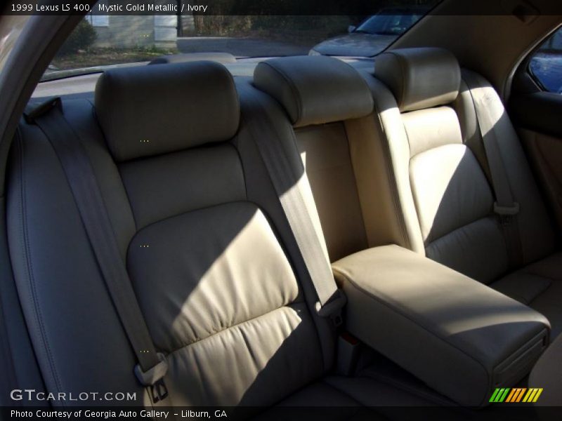 Mystic Gold Metallic / Ivory 1999 Lexus LS 400