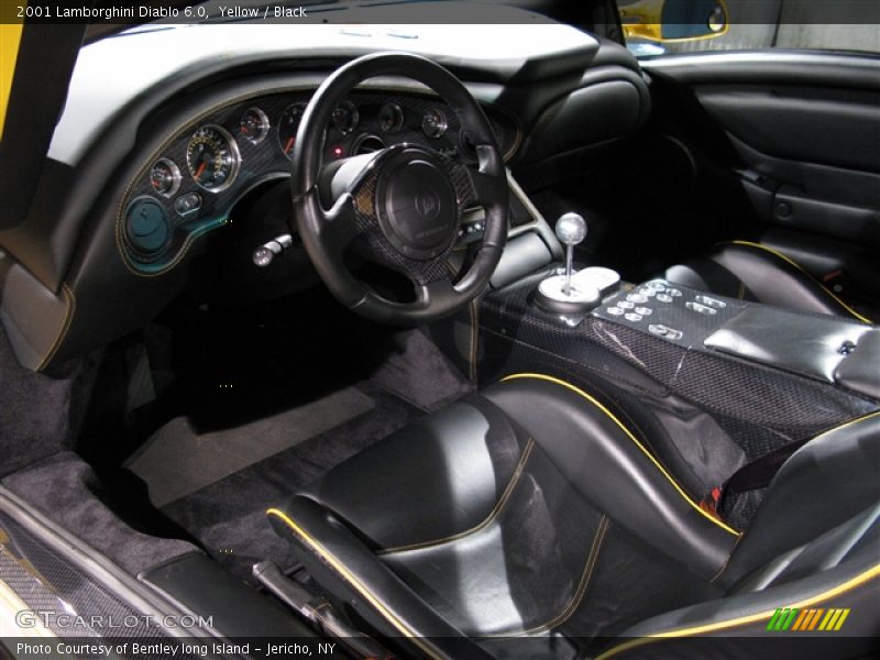 Black Interior - 2001 Diablo 6.0 