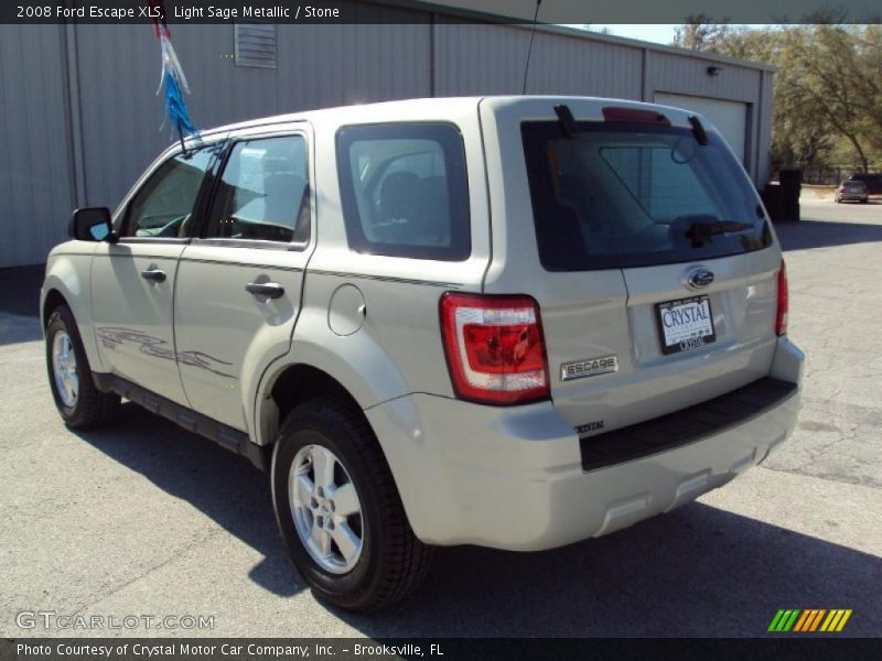 Light Sage Metallic / Stone 2008 Ford Escape XLS