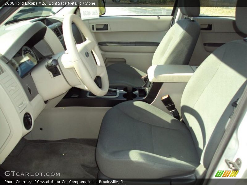 Light Sage Metallic / Stone 2008 Ford Escape XLS