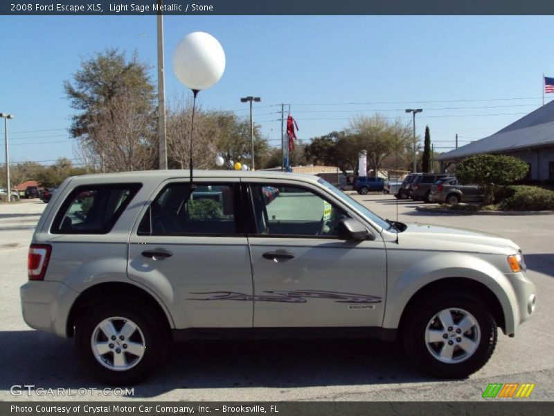 Light Sage Metallic / Stone 2008 Ford Escape XLS