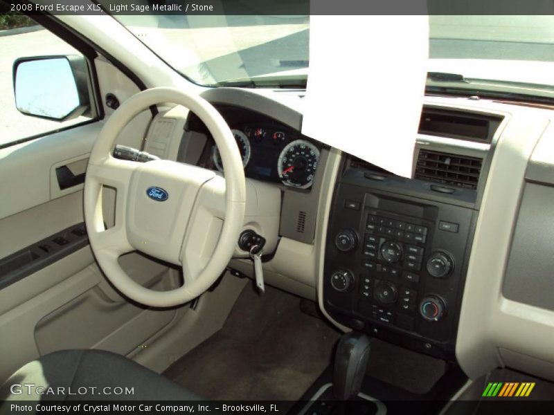 Light Sage Metallic / Stone 2008 Ford Escape XLS