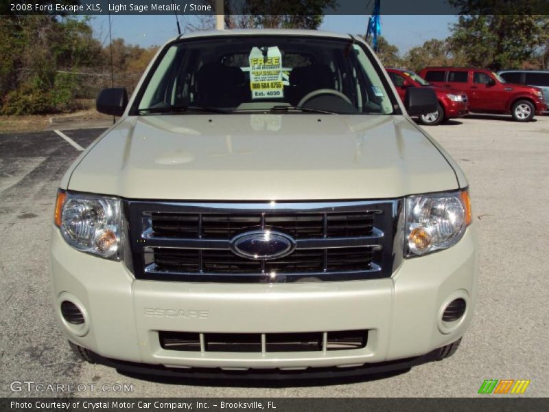Light Sage Metallic / Stone 2008 Ford Escape XLS
