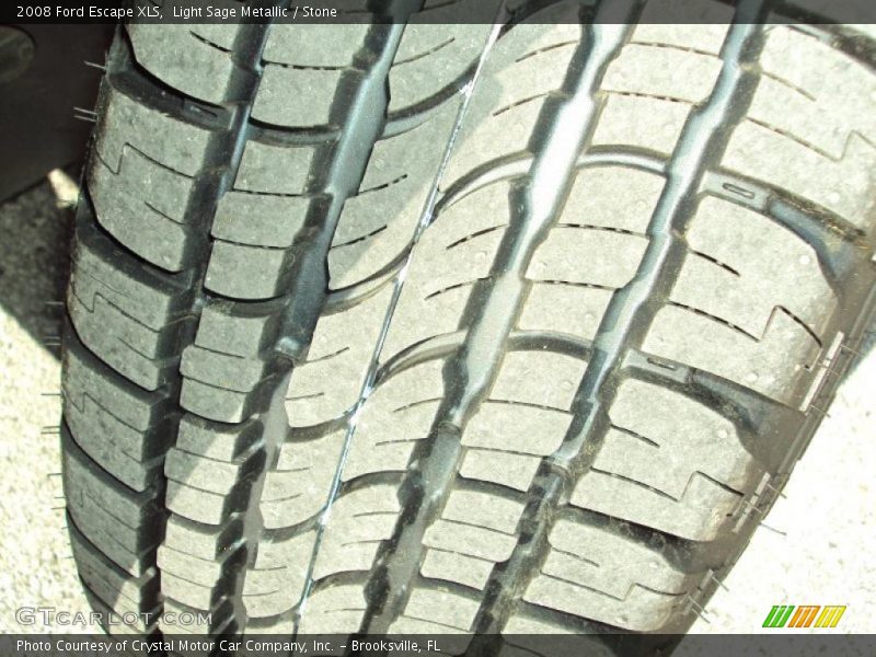 Light Sage Metallic / Stone 2008 Ford Escape XLS