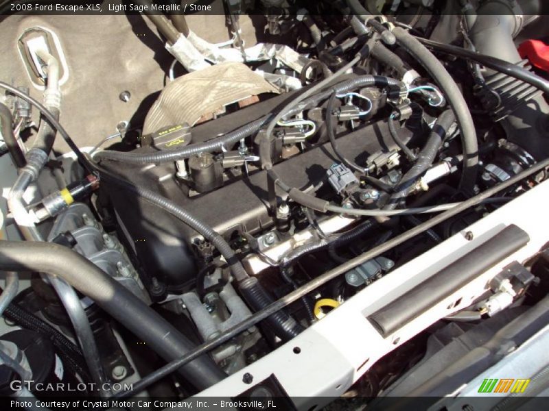 Light Sage Metallic / Stone 2008 Ford Escape XLS