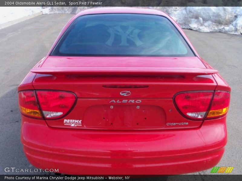 Sport Red / Pewter 2004 Oldsmobile Alero GL1 Sedan