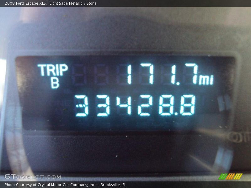 Light Sage Metallic / Stone 2008 Ford Escape XLS