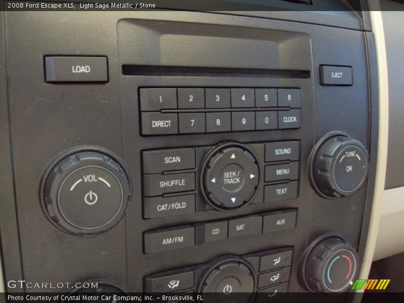 Light Sage Metallic / Stone 2008 Ford Escape XLS
