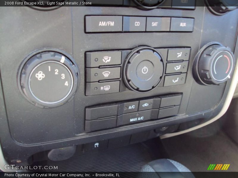 Light Sage Metallic / Stone 2008 Ford Escape XLS