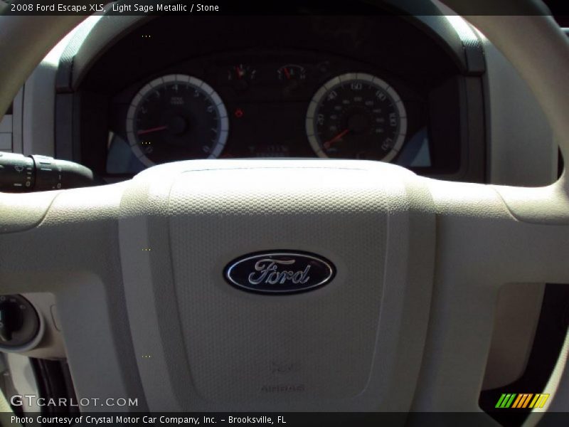 Light Sage Metallic / Stone 2008 Ford Escape XLS