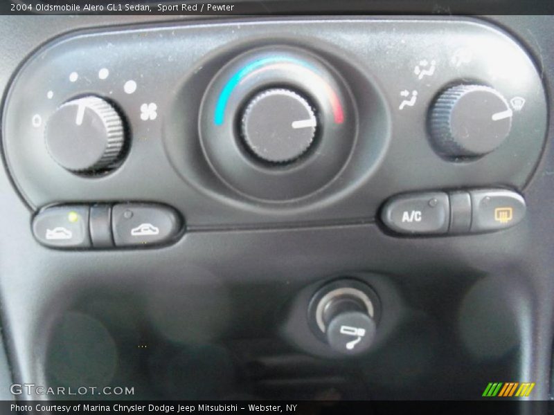 Sport Red / Pewter 2004 Oldsmobile Alero GL1 Sedan