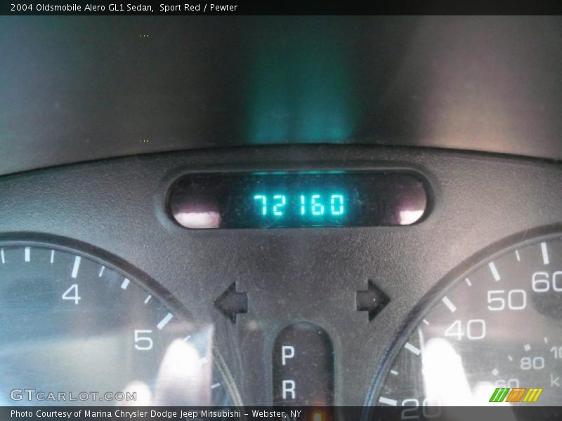 Sport Red / Pewter 2004 Oldsmobile Alero GL1 Sedan