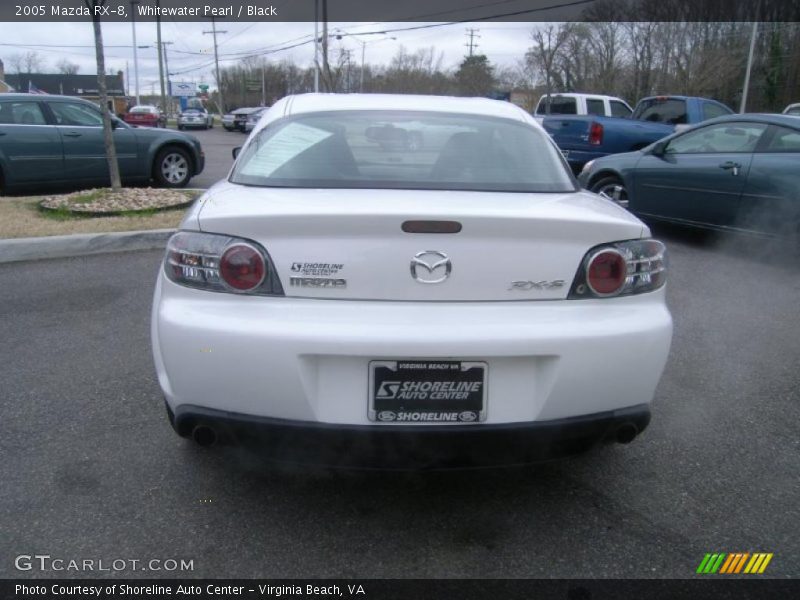 Whitewater Pearl / Black 2005 Mazda RX-8