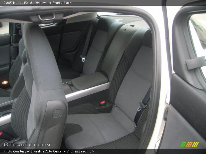 Whitewater Pearl / Black 2005 Mazda RX-8