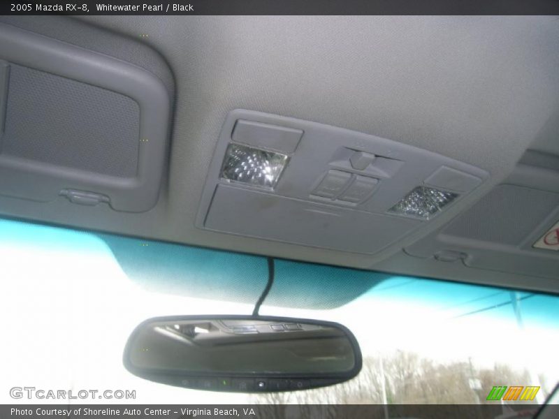 Whitewater Pearl / Black 2005 Mazda RX-8