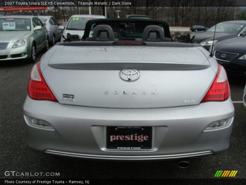 Titanium Metallic / Dark Stone 2007 Toyota Solara SLE V6 Convertible