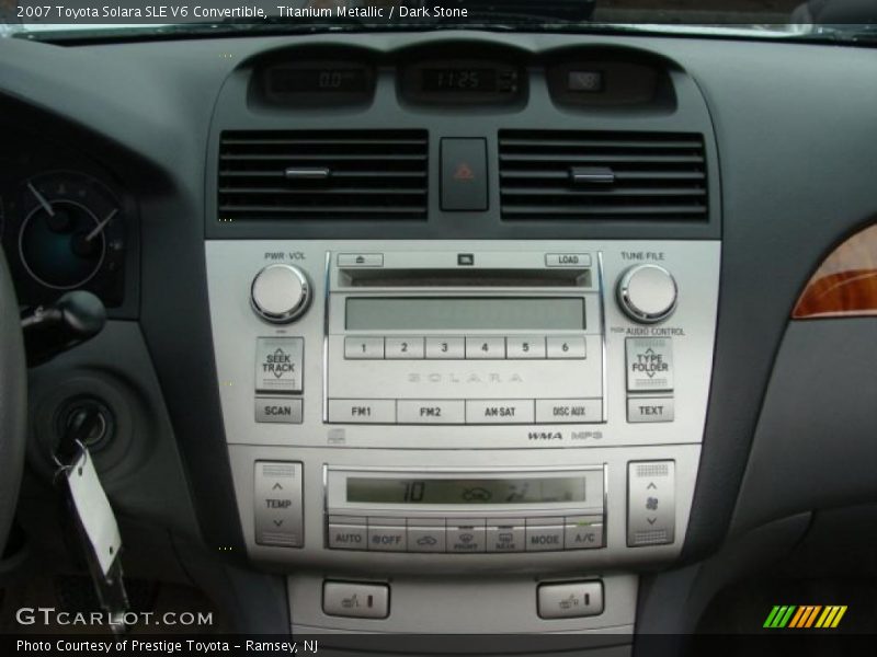 Titanium Metallic / Dark Stone 2007 Toyota Solara SLE V6 Convertible