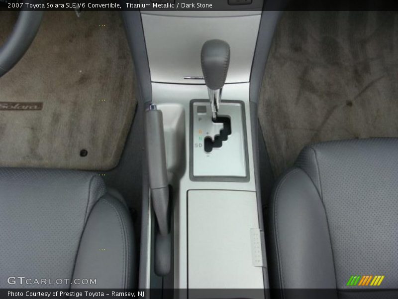Titanium Metallic / Dark Stone 2007 Toyota Solara SLE V6 Convertible