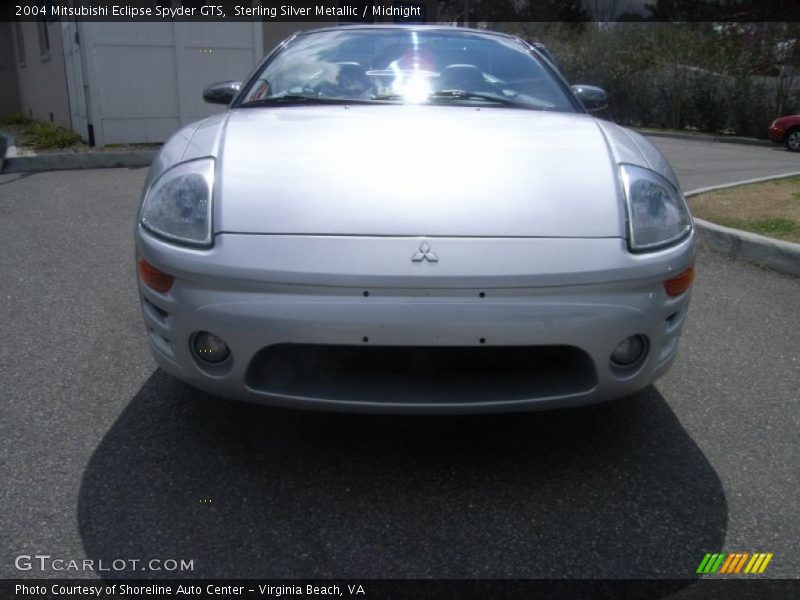 Sterling Silver Metallic / Midnight 2004 Mitsubishi Eclipse Spyder GTS