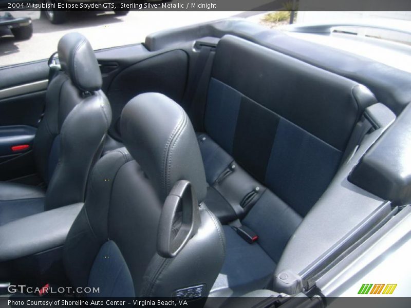Sterling Silver Metallic / Midnight 2004 Mitsubishi Eclipse Spyder GTS