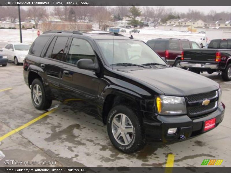 Black / Ebony 2007 Chevrolet TrailBlazer LT 4x4