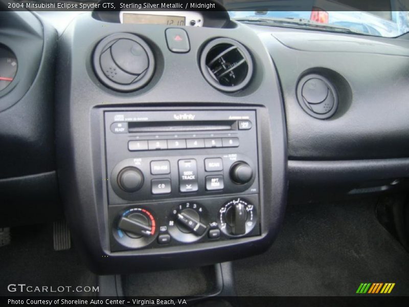 Sterling Silver Metallic / Midnight 2004 Mitsubishi Eclipse Spyder GTS