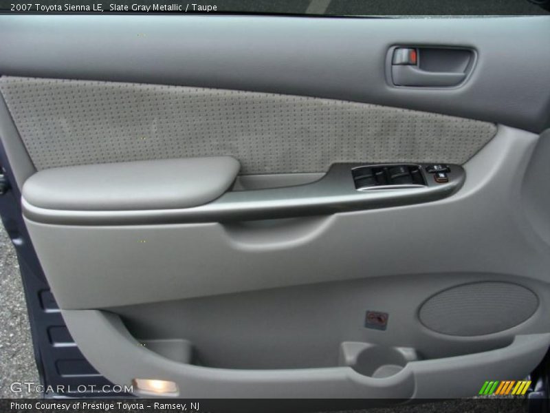 Slate Gray Metallic / Taupe 2007 Toyota Sienna LE