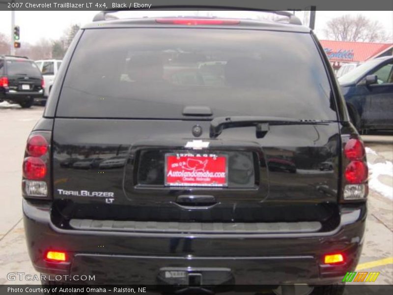 Black / Ebony 2007 Chevrolet TrailBlazer LT 4x4
