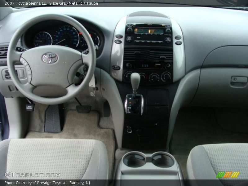 Slate Gray Metallic / Taupe 2007 Toyota Sienna LE