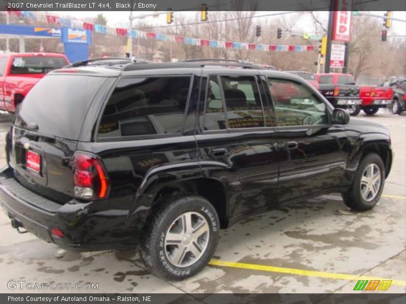 Black / Ebony 2007 Chevrolet TrailBlazer LT 4x4
