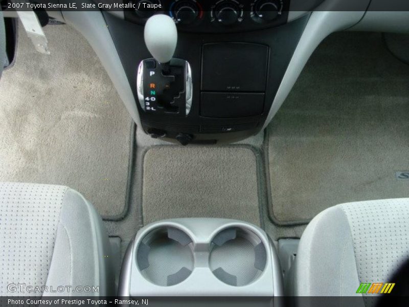 Slate Gray Metallic / Taupe 2007 Toyota Sienna LE