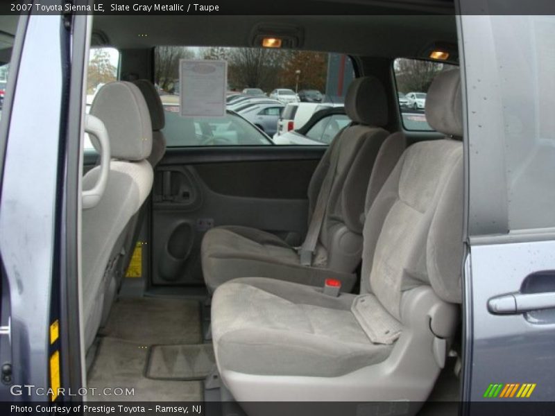 Slate Gray Metallic / Taupe 2007 Toyota Sienna LE
